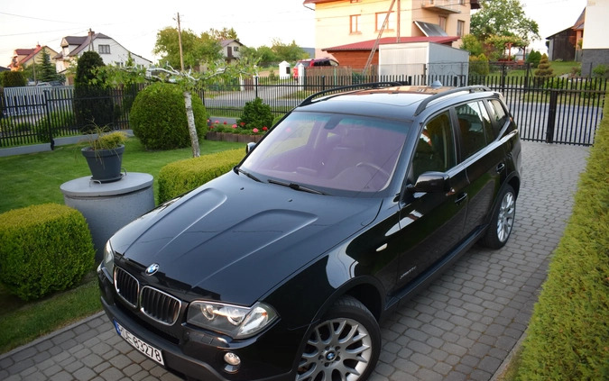 BMW X3 cena 35500 przebieg: 220000, rok produkcji 2009 z Dębica małe 704